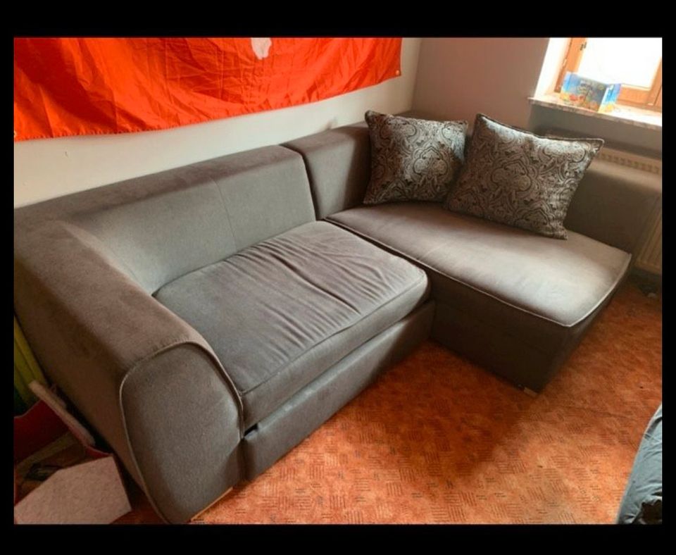 Couch mit schlaffunktion in Prackenbach