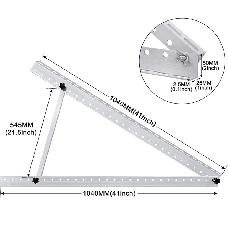 Solarpanel Halter, Alu für Solarmodul in Sarstedt