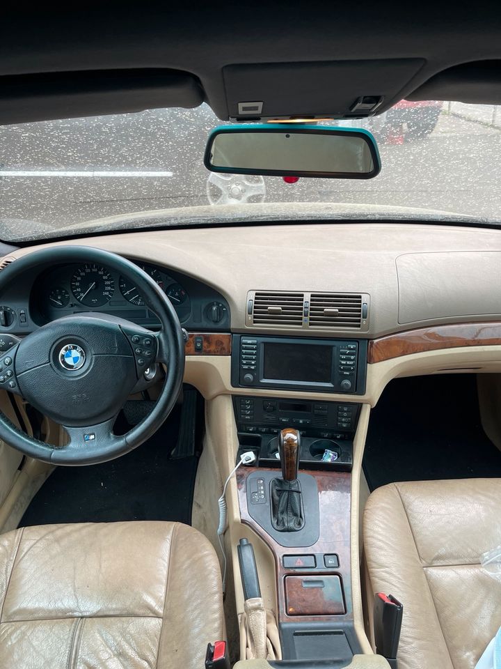BMW e39 530i LPG teil Mpaket Unfall schaden in Linsengericht