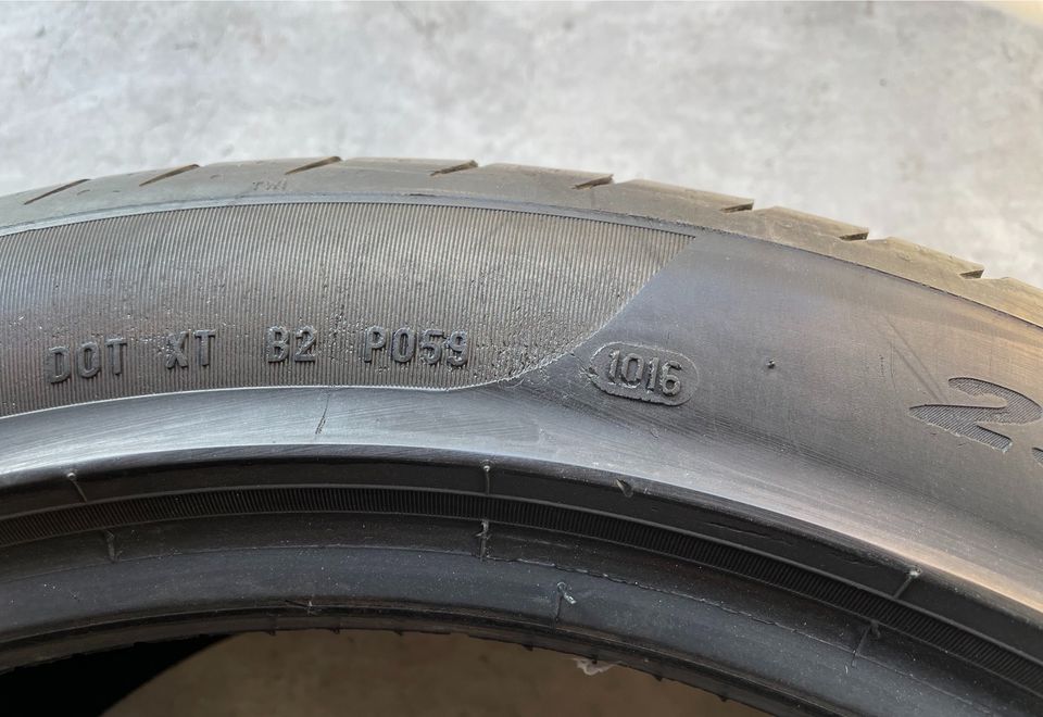 2x Sommerreifen Pirelli P Zero N0 295/40 R20 106Y 2016 ca. 5mm in Halle