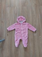 56 Anzug Kinderwagen warm Winter Fußsack rosa Bär Brandenburg - Brieselang Vorschau