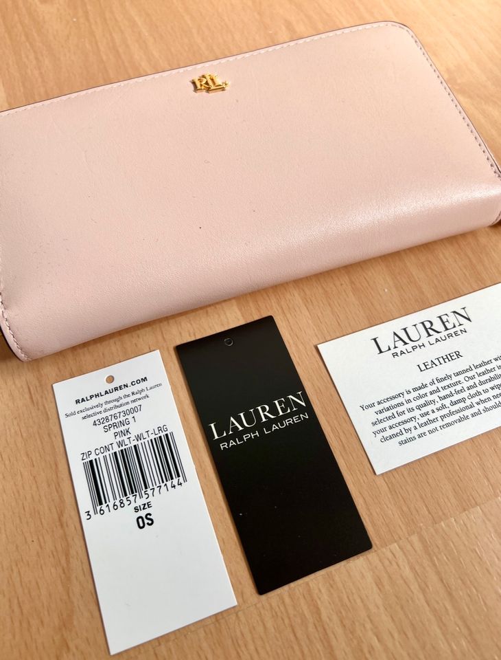 Lauren Ralph Lauren Damen Zip Wallet Large Geldtasche Geldbörse in Dortmund