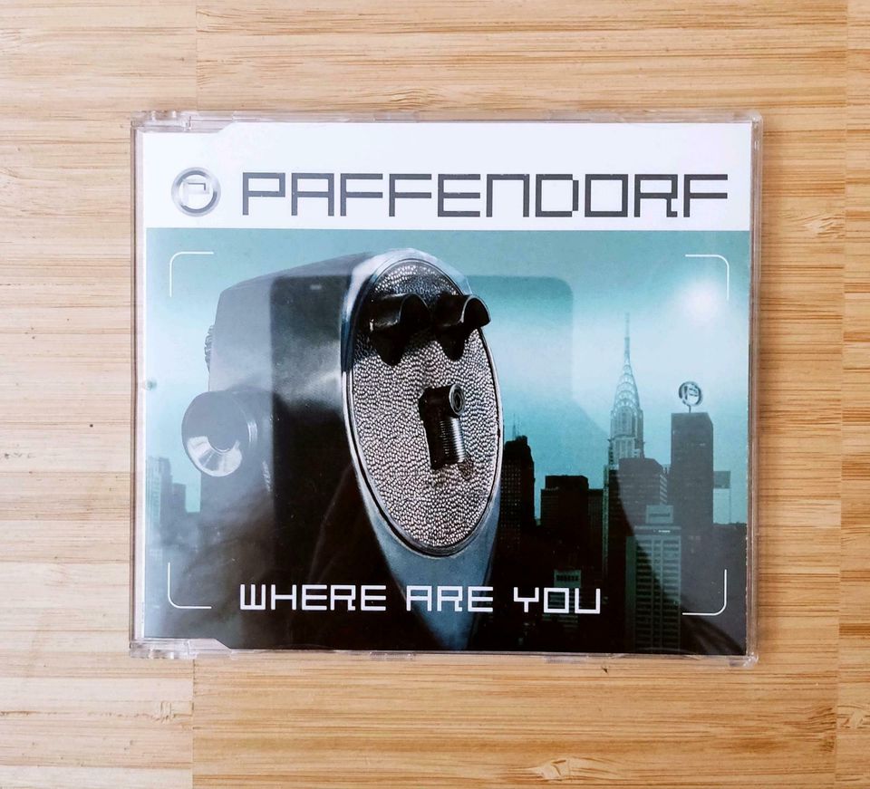 Maxi-CD "Where are you" von Paffendorf, Single in Düsseldorf