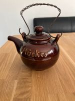 Original Siegerländer Mäckes; Keramik mit Teekanne Nordrhein-Westfalen - Wilnsdorf Vorschau
