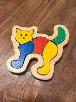 Kinder Holz Puzzle Katze Bunt Montessori Bayern - Forchheim Vorschau