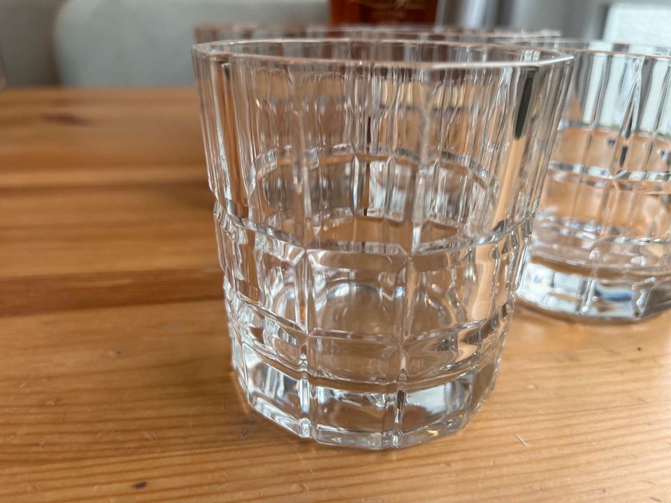 4 WMF Whiskygläser Rum Glas hochwertig Tumbler wie NEU in Essen