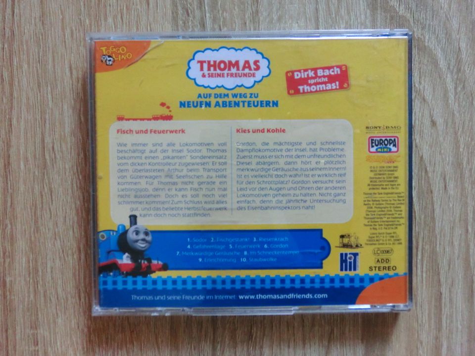♥ 2€/Stück ♥ 4 CDs THOMAS & seine Freunde Lokomotive Geschichten in Wangen im Allgäu
