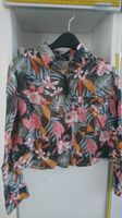 053 - Bershka Cropped Bluse XS Sommerprint Baden-Württemberg - Gaggenau Vorschau