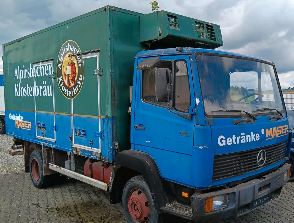 Mercedes-Benz 809 LKW 7.5 Tonnen Kühlkoffer 1991 Fahrbereit in Donaueschingen