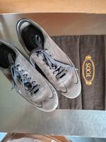 TOD'S HERREN SNEAKER, GR. 42, GRAUBRAUN Bayern - Neusäß Vorschau