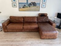 Echt Leder Sofa zu verschenken Nordrhein-Westfalen - Neuss Vorschau