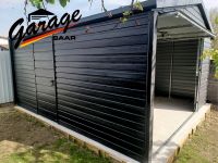 MODERNE Blechgarage Holzoptik SCHWARZ 4x5m NEU Saarland - Merzig Vorschau