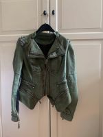 Grüne Nietenjacke Gr. L (wie S) Blogger Style Shioppuöing Queen Berlin - Tempelhof Vorschau