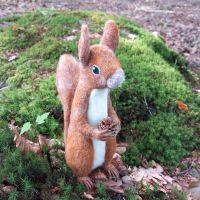 Eichhörnchen Filztier Filzfigur Jahreszeitentisch Filzwolle Wald Nordrhein-Westfalen - Hückeswagen Vorschau