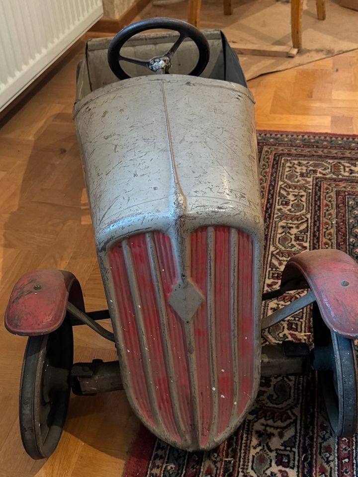 Tretauto Blechauto Vintage Antik Dachbodenfund Dreißigerjahre in Lünen