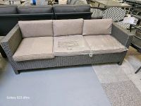 Lounge-Sofa für 3 Personen Gemischtes graues Polyrattan-Geflecht Niedersachsen - Nordhorn Vorschau