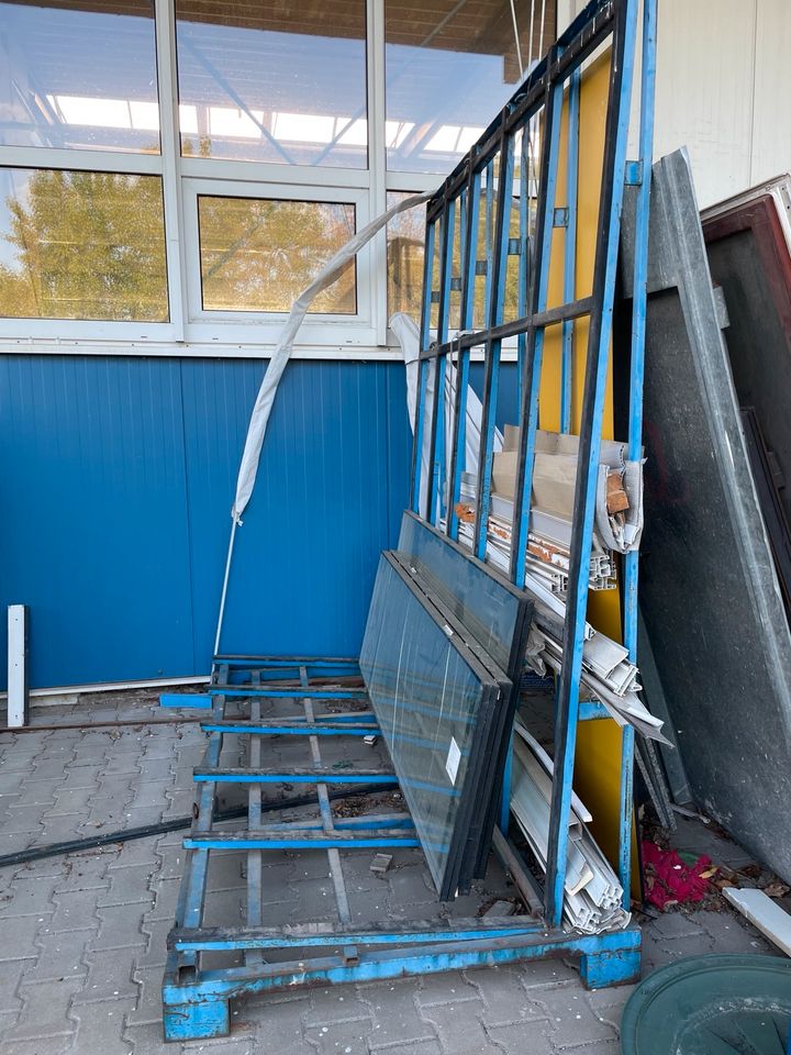 Glasblock Fenster Türen Transport Gestell in Dessau-Roßlau