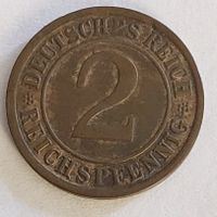 2 Reichspfennig,Weimaer Republik,1924 Nordrhein-Westfalen - Essen-Haarzopf Vorschau