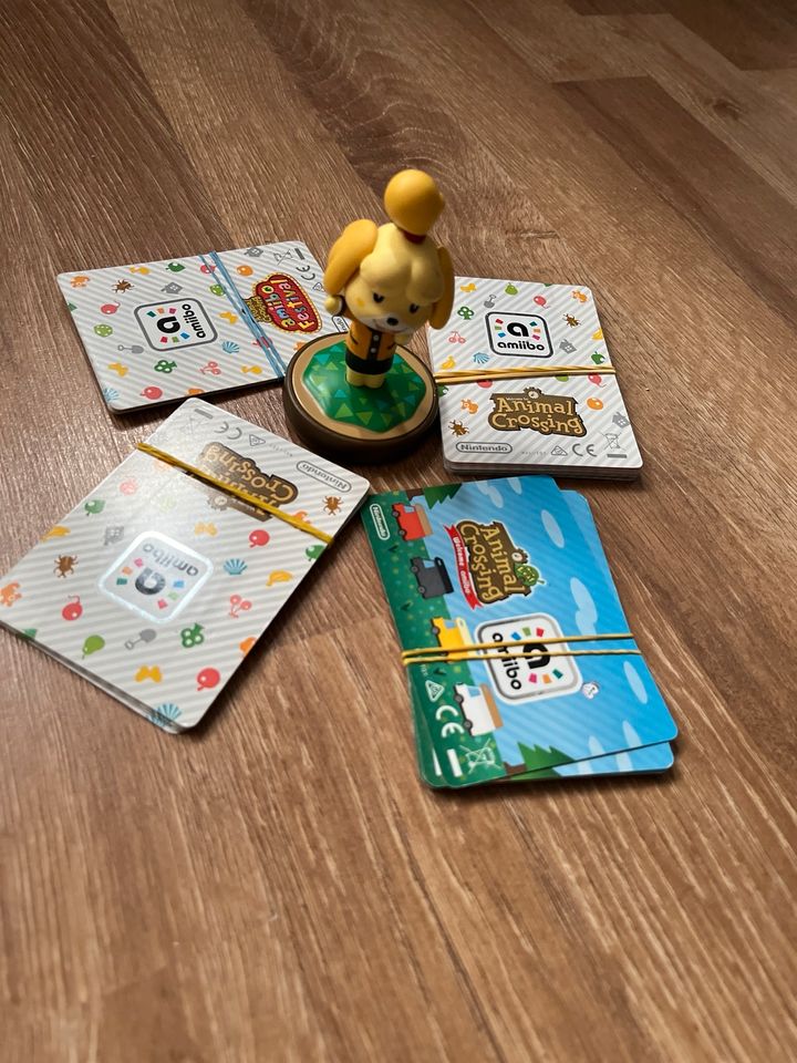 Amibo Nintendo Animal Crossing Karten mit Figur Sammelkarten in Berlin