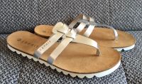 Leder Zehensandalen Sandalen Gr. 42 Esprit silber Baden-Württemberg - Crailsheim Vorschau