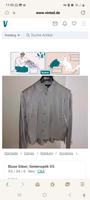 Bluse Silber Seidenoptik XS Bayern - Eckental  Vorschau