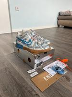 Nike Off White Rubber Dunk UNC 45 Og All Niedersachsen - Rodenberg Vorschau