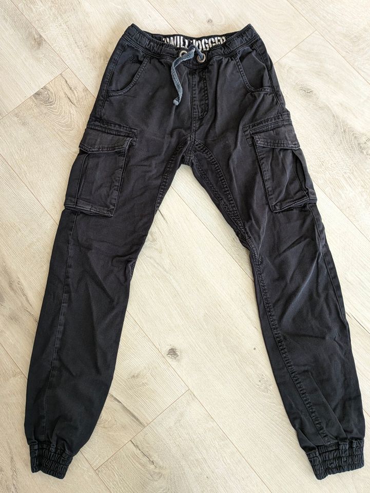 ❤️‍Alpha Industries TWILL JOGGER - Cargohose, schwarz, Gr. 12❤️‍ in Kolbermoor