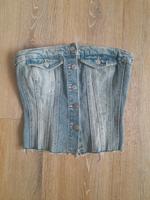 Denim Corsage von Zara - Gr. S Nordrhein-Westfalen - Olpe Vorschau