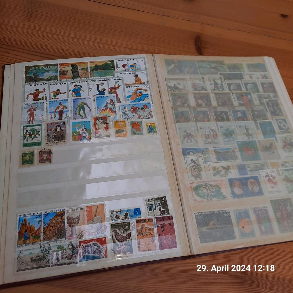 Briefmarken Sammlung in Süderholz