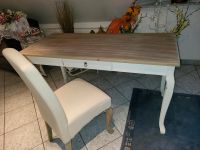 Schreibtisch mit Stuhl, Shabby Look, neu, mit grosser Schublade Niedersachsen - Schiffdorf Vorschau
