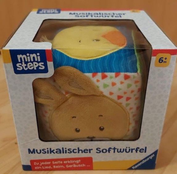 Musikalischer Softwürfel Ravensburger ab 6 Monate in Rostock