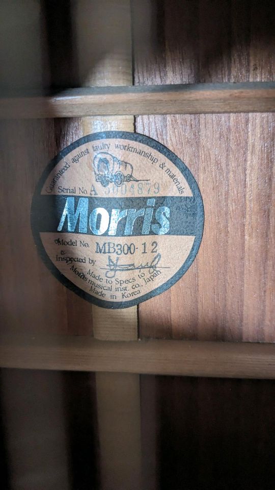Morris MB 300 12 Saitige Gitarre Rarität in Ettlingen