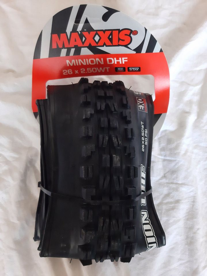 Maxxis Minion DHF Faltreifen 26x2,50'' EXO TR NEU in Aachen