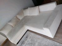 Sehr bequemes Sofa in Beige aus Stoff Hessen - Flieden Vorschau