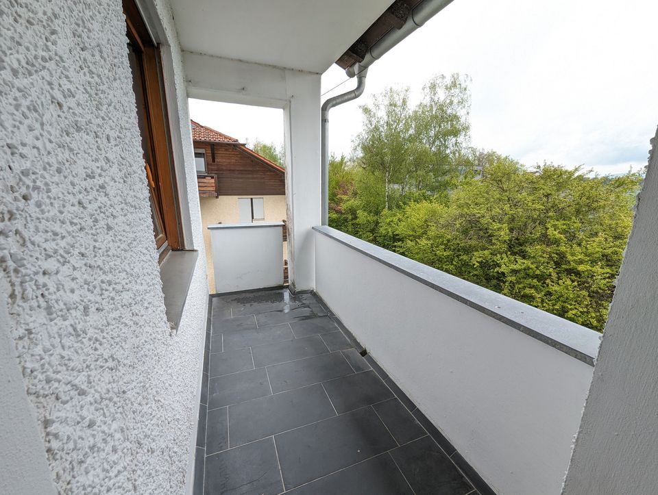 Kompakte Zweizimmerwohnung mit Balkon und TG-Stellplatz in Passau