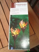 Garten Teelichtstecker Flame 2er Set braun metall NEU OVP Niedersachsen - Scheeßel Vorschau