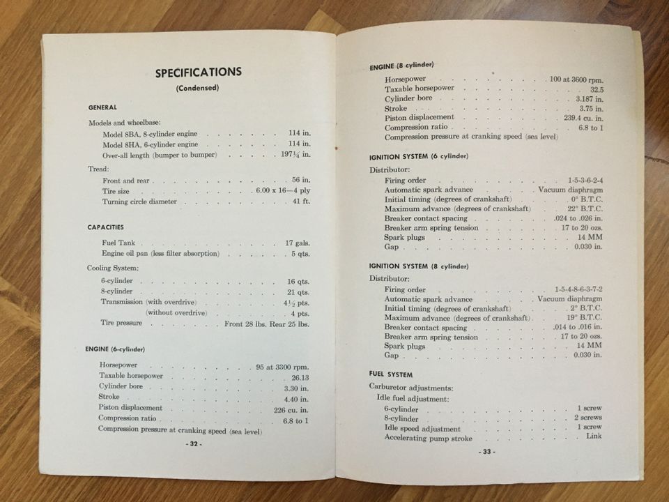 1949 Ford V8 & SIX Mechanics Handbook Werkstatthandbuch in Kassel