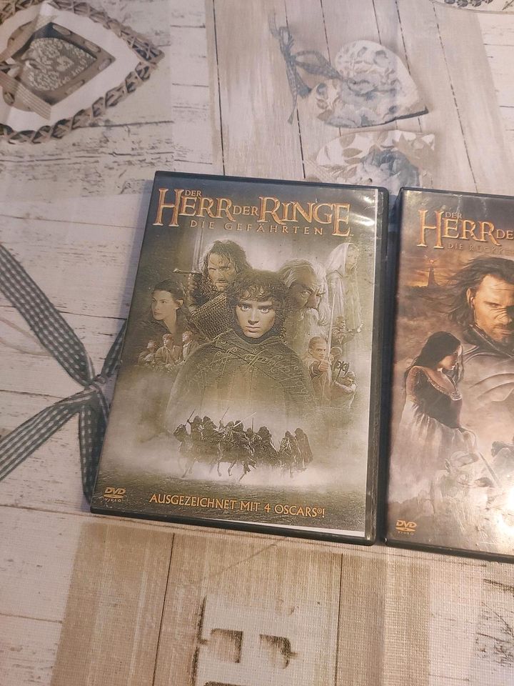 Der Herr der Ringe Teil 1-2 DVD's in Fintel