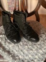 Rieker Stiefelette Leder Gr. 40 schwarz Hessen - Taunusstein Vorschau