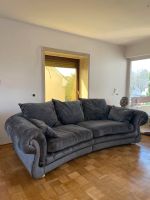 Couch Sofa grau samt schnell abzugeben! Wiesbaden - Erbenheim Vorschau