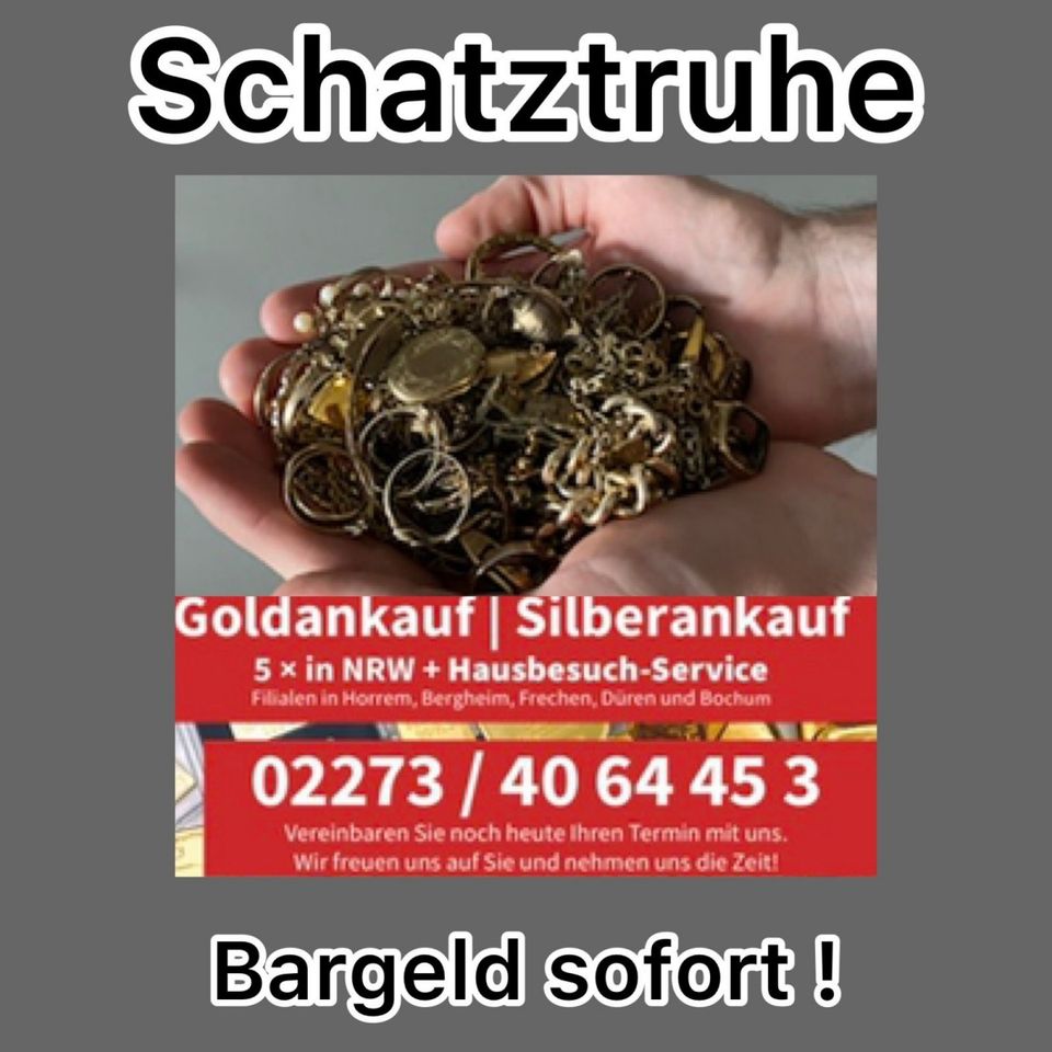 Erbschmuck, Nachlass, Schenkung Schmuck kauft Schatztruhe in Köln