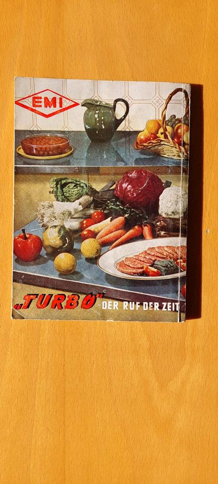 EMI Kochbuch "Turbo" Schnellkochen gebraucht in Königsbach-Stein 