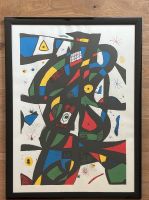 Miro Bild Siebdruck Kunstdruck mit Rahmen 70 x 100 cm Baden-Württemberg - Müllheim Vorschau