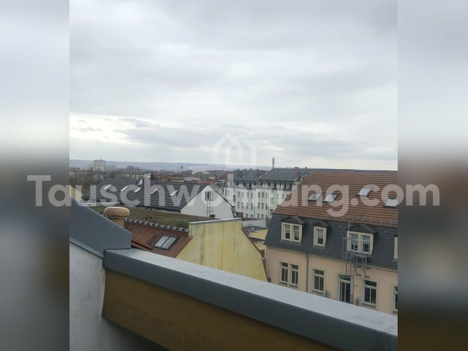 [TAUSCHWOHNUNG] 2-3 Raumwohnung mit Dachterrasse in der Neustadt in Dresden