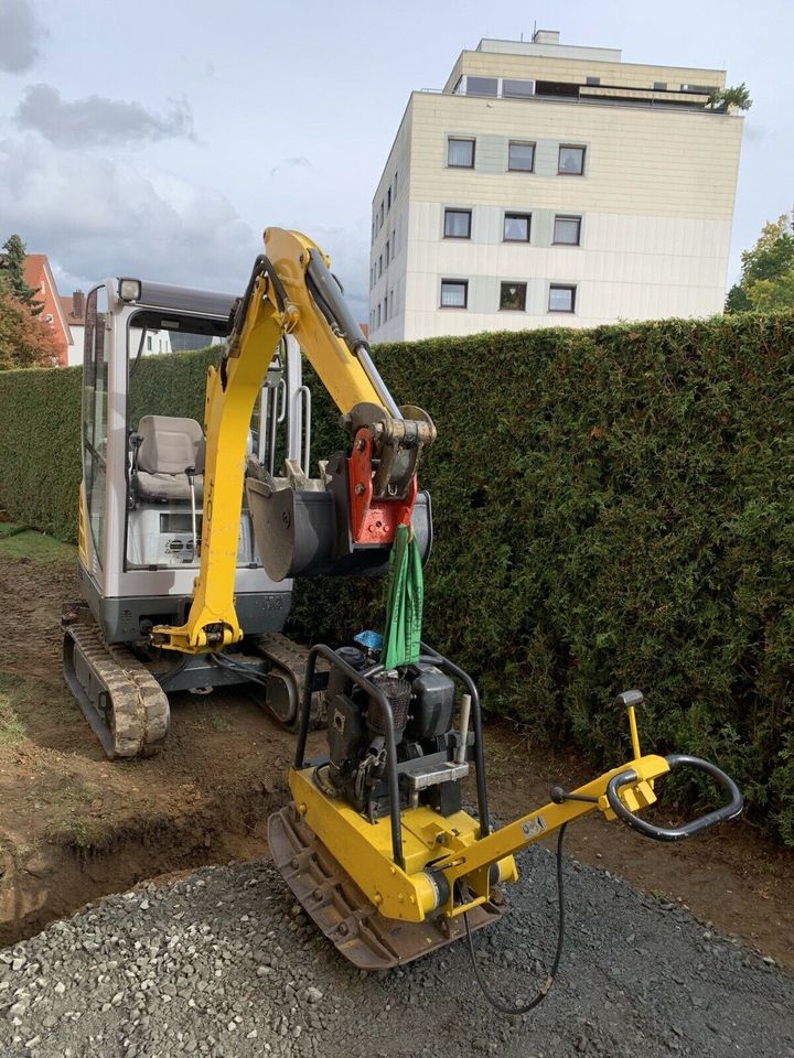 Minibagger Vermietung zum mieten Vermieten in Eckersdorf