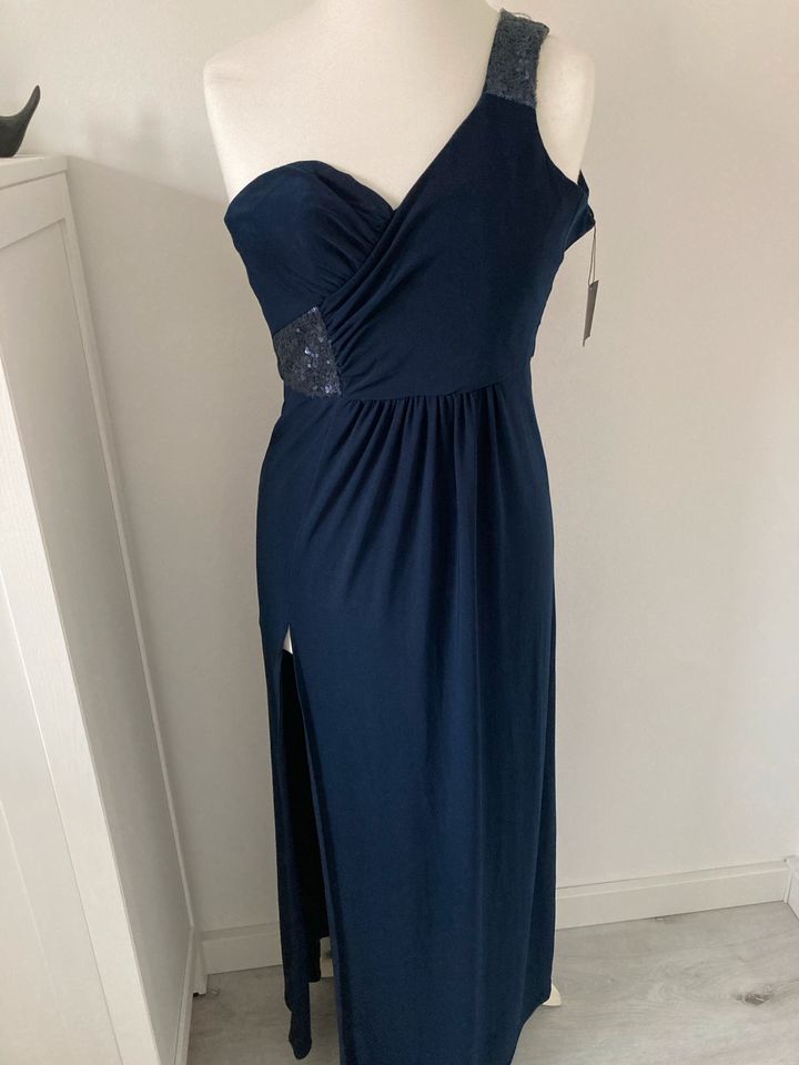 ASOS Abendkleid dunkelblau 34 NEU in Lage