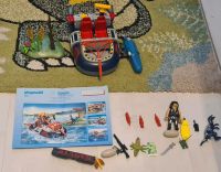 Playmobil 9435 Luftkissenboot mit Unterwassermotor Nordrhein-Westfalen - Ennepetal Vorschau