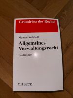 Jura/Allgemeines Verwaltungsrecht/Maurer/Waldhoff/Buch Hessen - Melsungen Vorschau