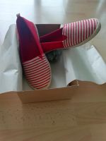 Espadrilles Schuhe Sommer rot weiß Gr 39 - NEU OVP Hessen - Heusenstamm Vorschau