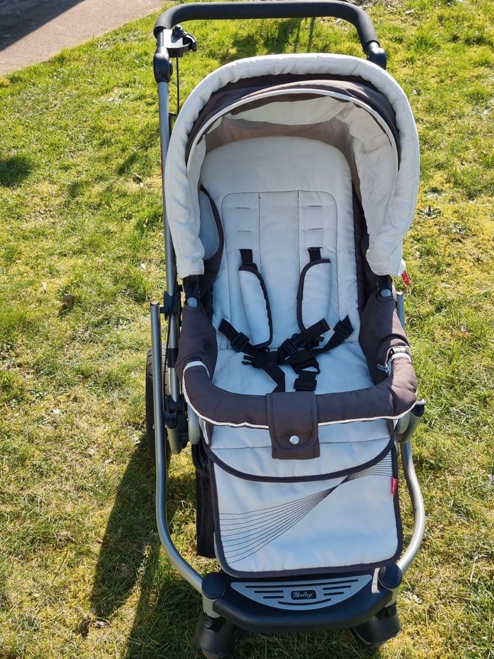 3in1 Kinderwagen Babywagen; Fabrikat "Herlag" in Illingen